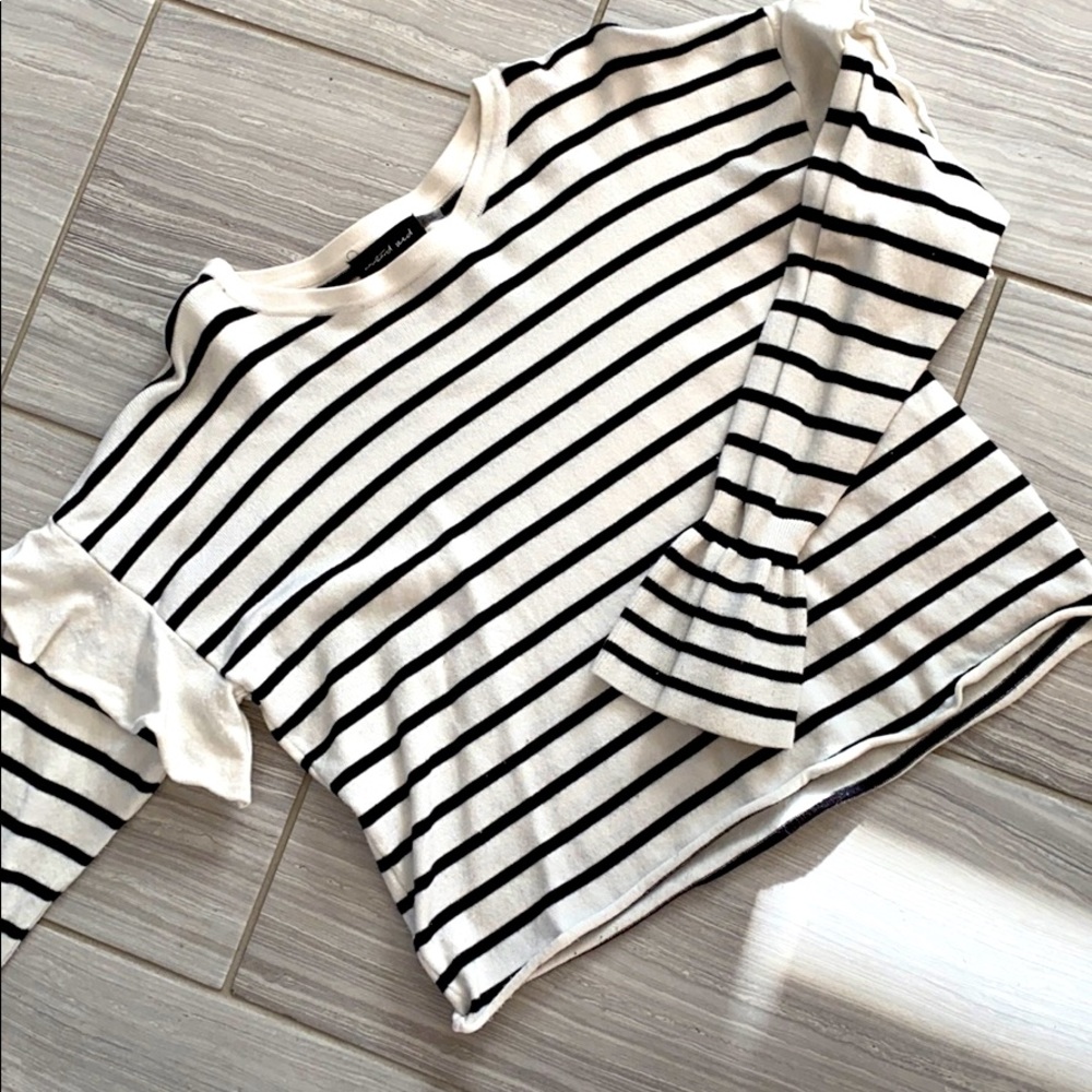 Lightweight striped sweater